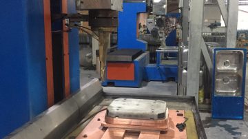 class C seam-welding machine